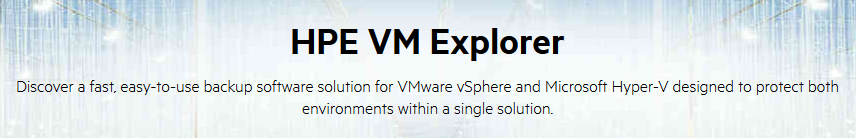 HPE VM Explorer