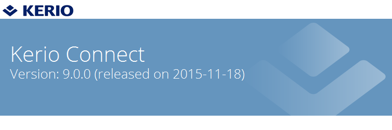 KerioConnect 9.0