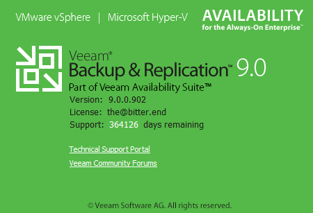 Veeam Backup & Replication 9.0