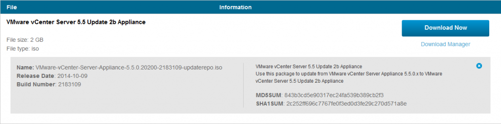 vcenter-appliance-updaterepo-55u2b