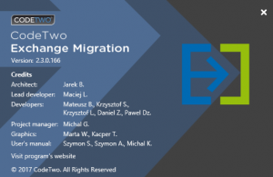 DiGiBoY › CodeTwo Exchange Migration 2.3.0.166